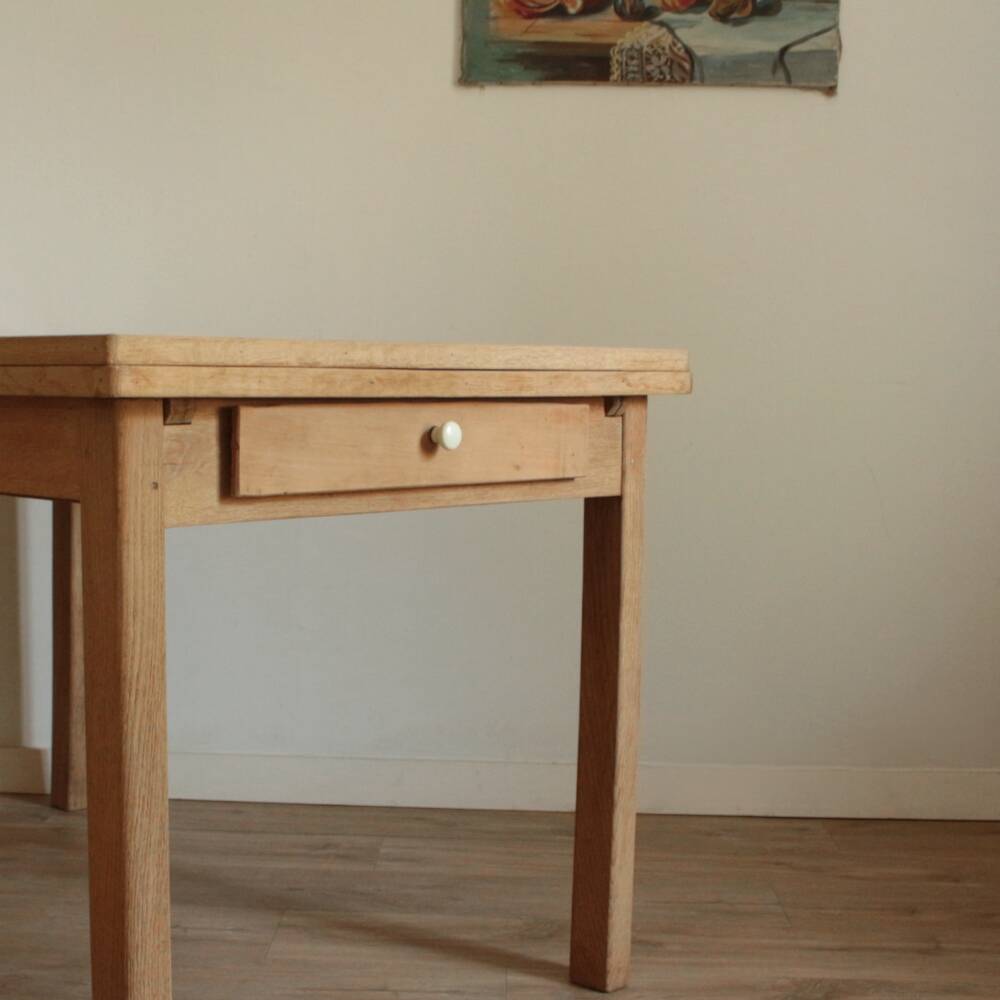 Vintage extendable table 224cm/81cm