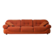 Vintage 'Sapporo' 3-seater sofa in suede by Mobil Girgi, 1970s