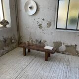 Brutalist workbench solid cherry coffee table