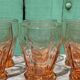 Art Deco Pink Glasses