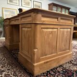 Classic English Teak Wood Desk