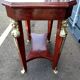 Table gueridon old decoration bronze empire