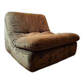 Steiner chair 1970 velvet ribbed brown