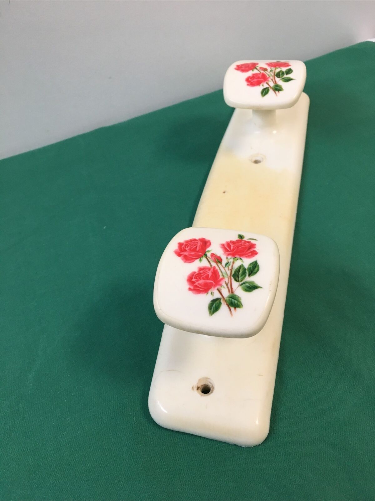 Plastic syla coat rack flowers wardrobe 2 vintage deco patères