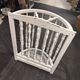 Umbrella stand / Half-moon fishing rod holder with baluster columns