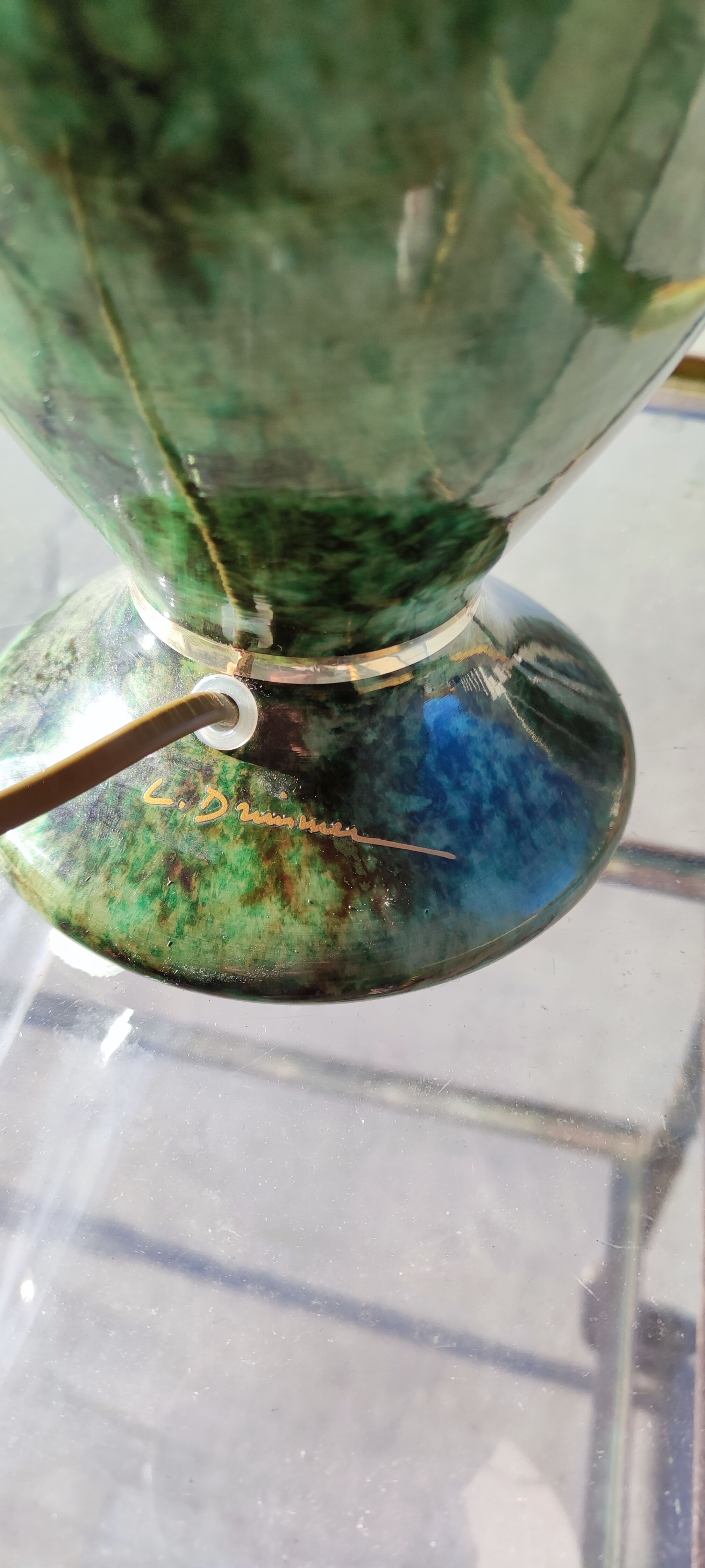Louis Drimmer ceramic lamp