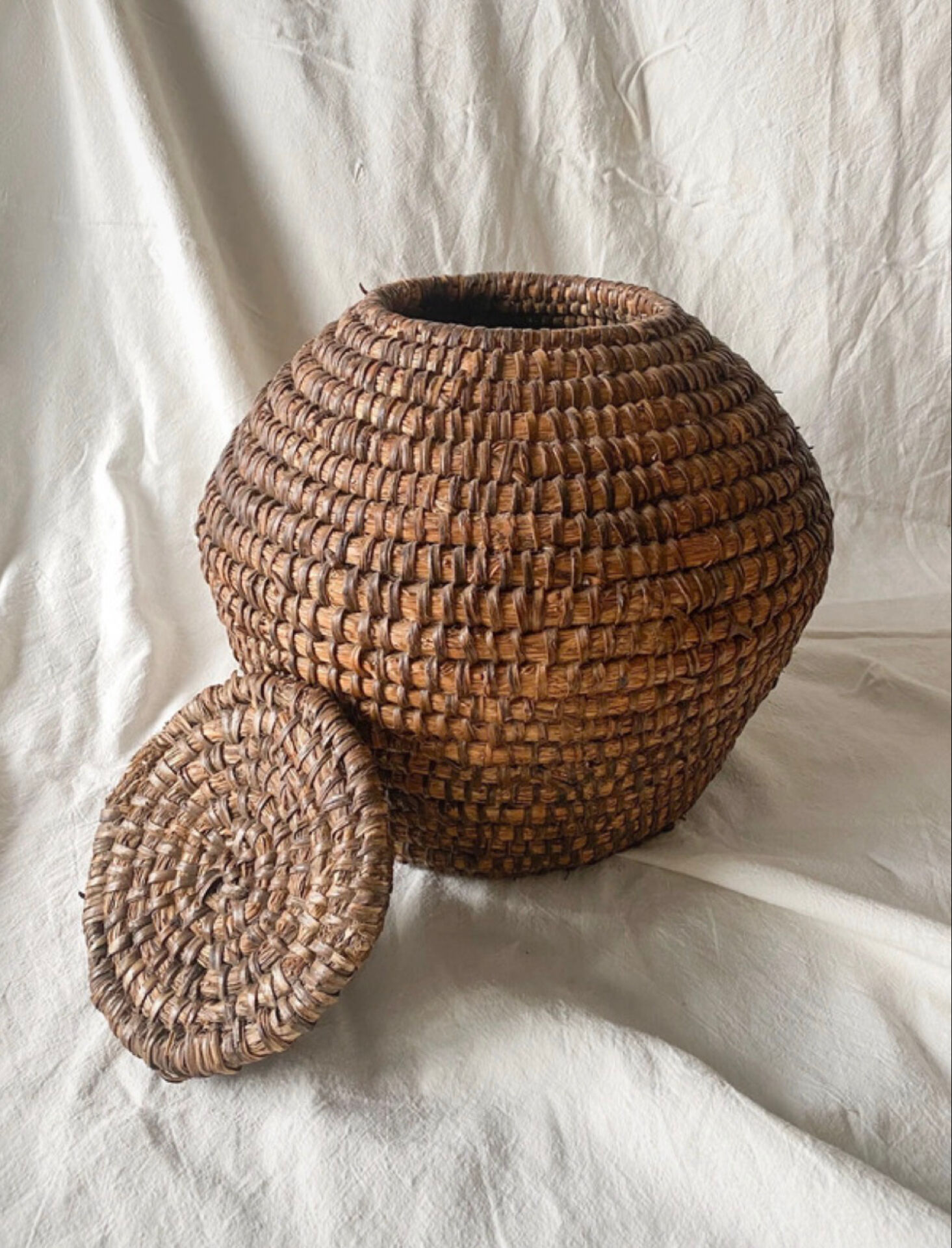 Rare condition antique straw Bourgne