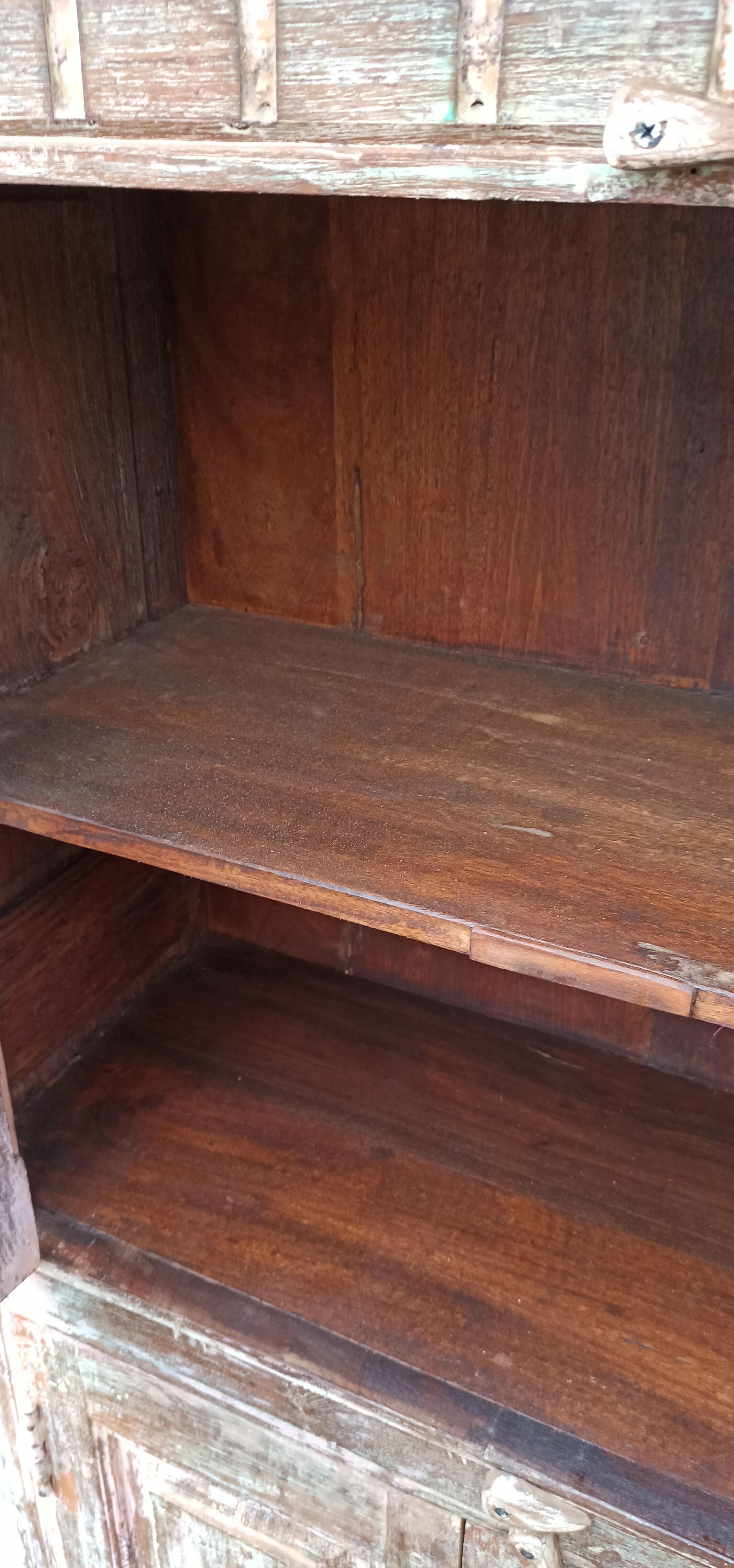 Antique wooden wardrobe