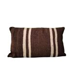 Cushion cover in old Berber blanket.