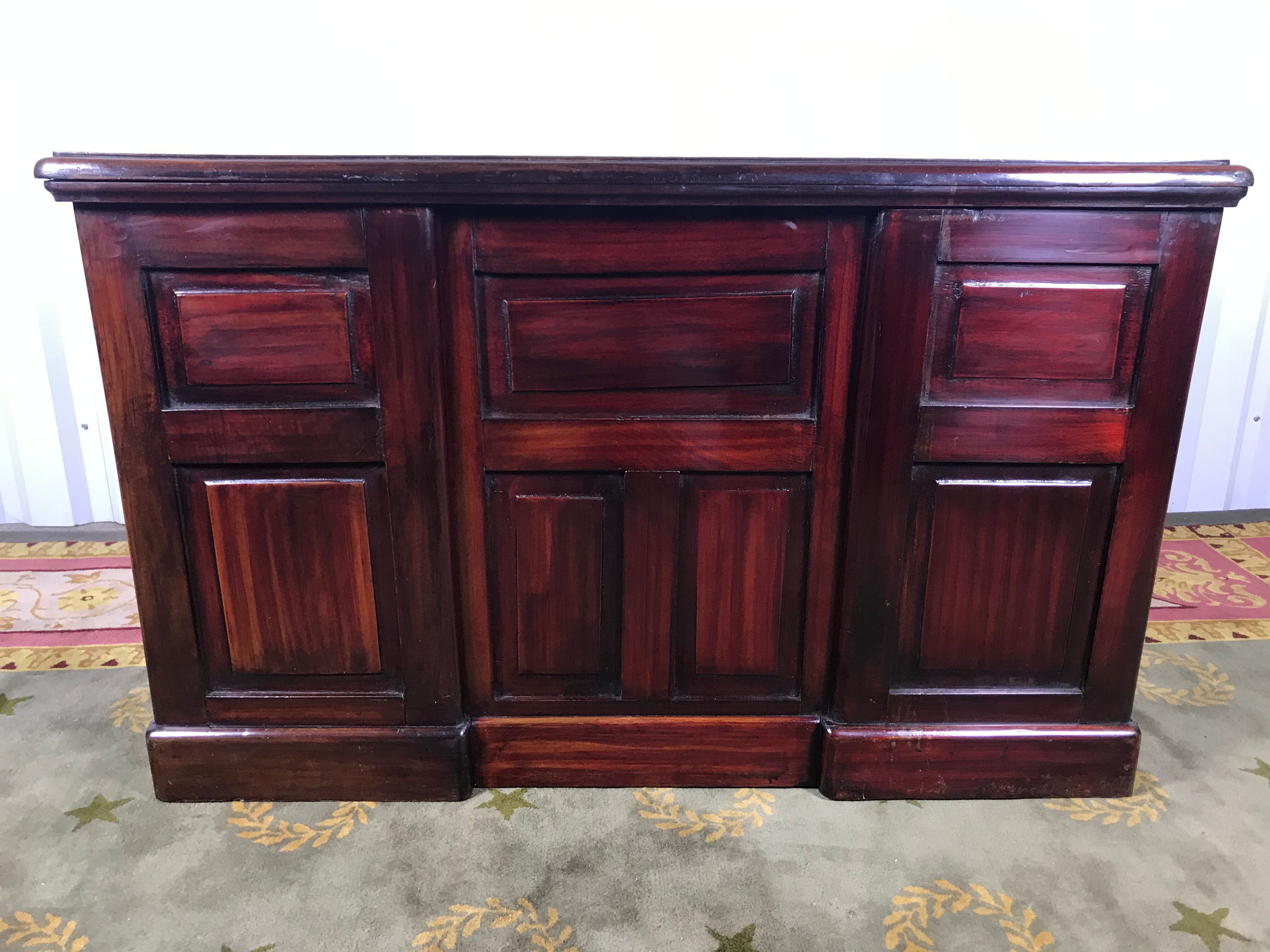 Restored U.S. Mahogany Caissons Administrative Office