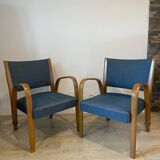 Bridge Bow Wood Steiner armchairs