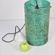 Green Polyester Sugar Tube Pendant Lamp by John and Sylvia Reid for Rotaflex, 1960s