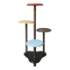 Tripod plant holder 4 levels in solid wood, bamboo style & painted