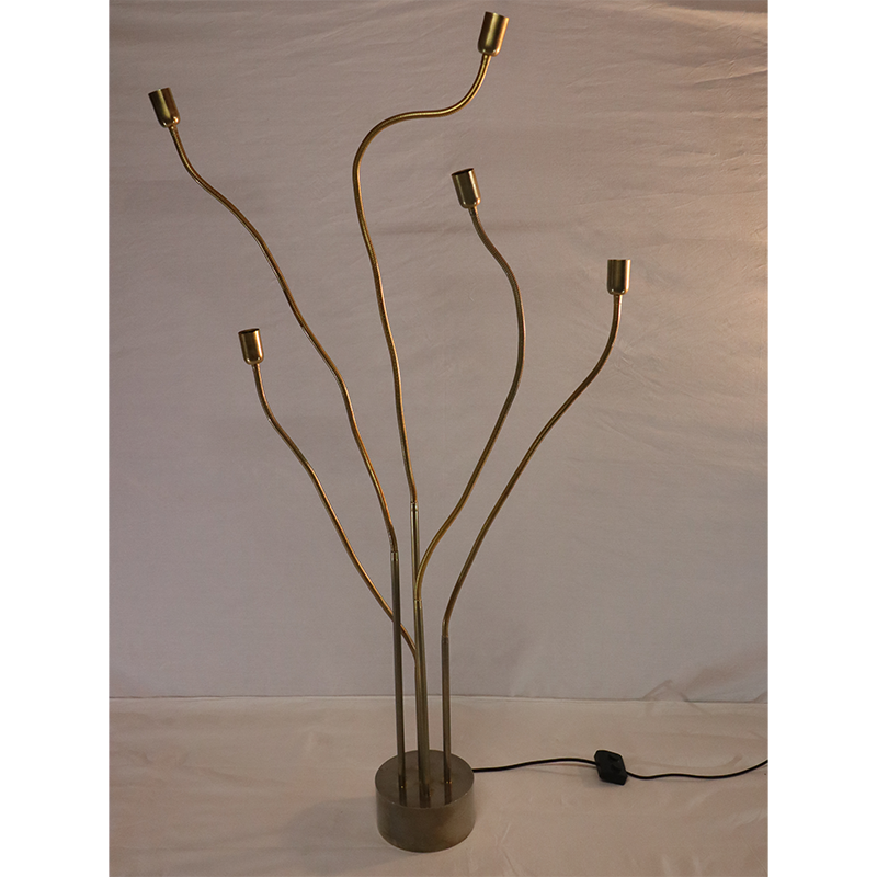 Flexible vintage metal floor lamp1970