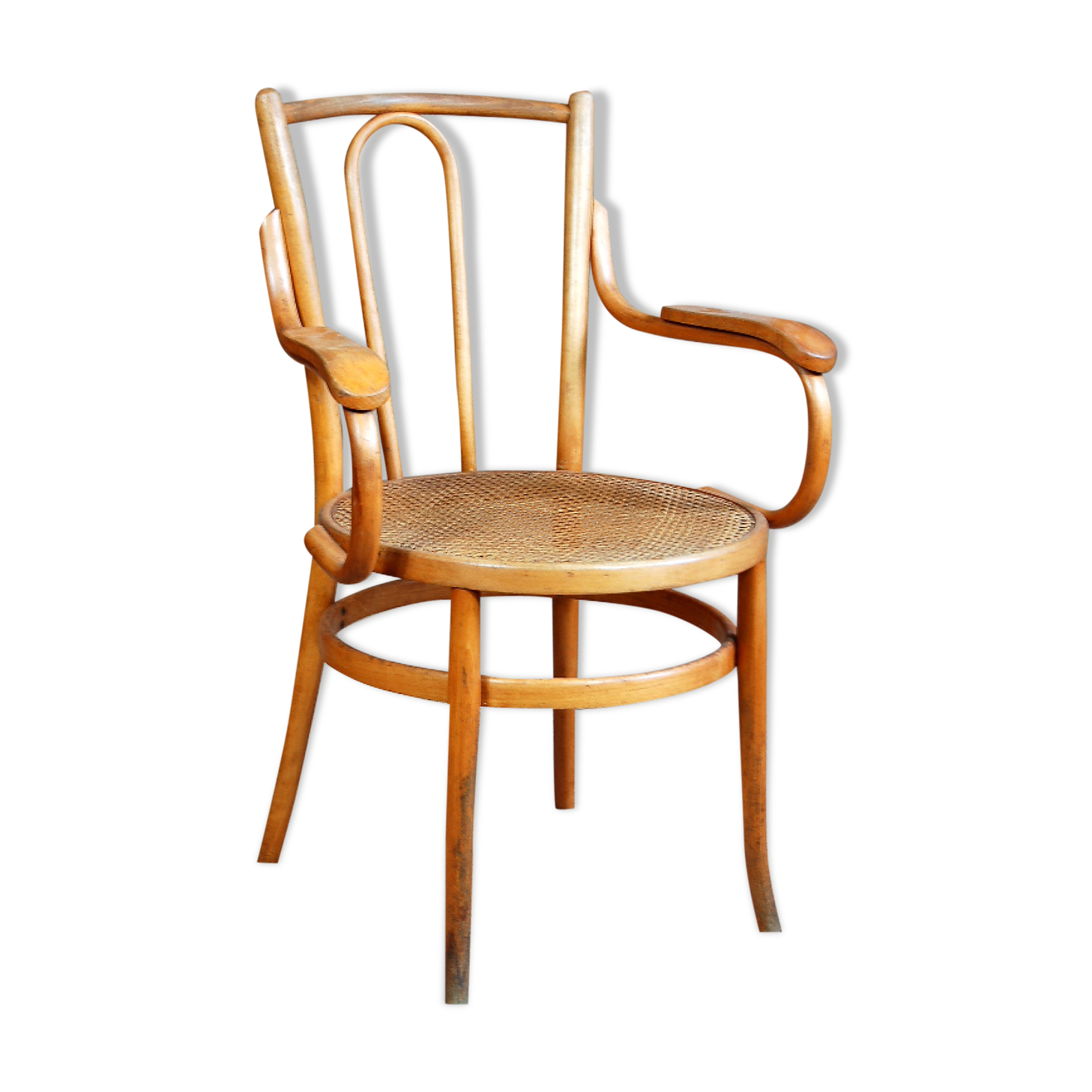 Fauteuil bureau Baumann années 30