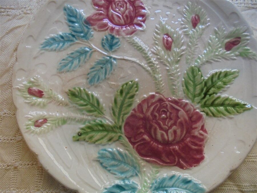 Assiettes barbotine