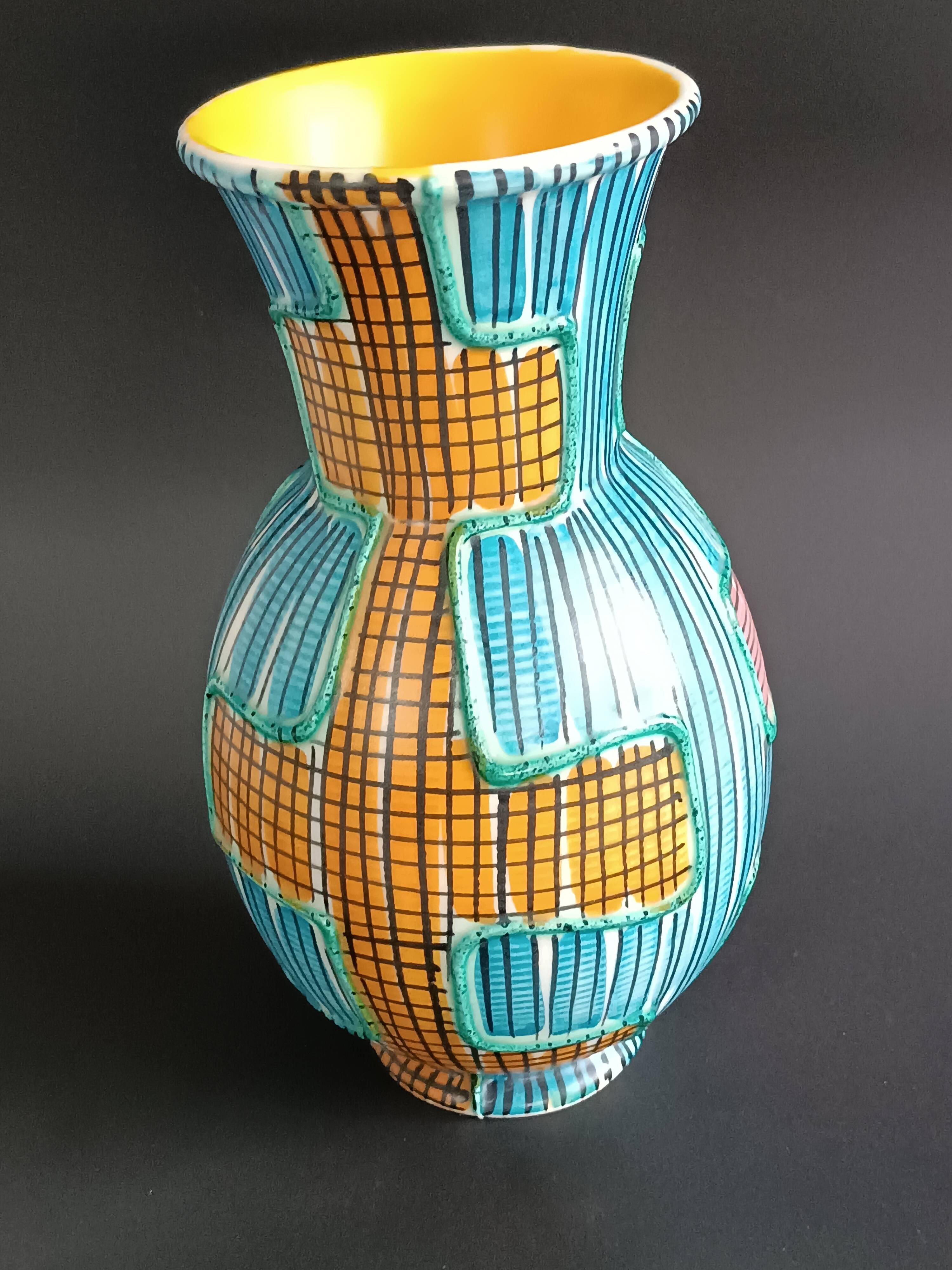 Verona vase by Elfi Stadler for Schramberg mid century