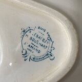 A.Lesacqz and M.Bouchart earthenware gravy boat, ST Amand