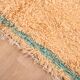 Peach Vintage Moroccan Rug 144 x 270 cm, Berber Wool Rug, Handmade Boho Rug