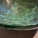 Small salad bowl in genuine malachite