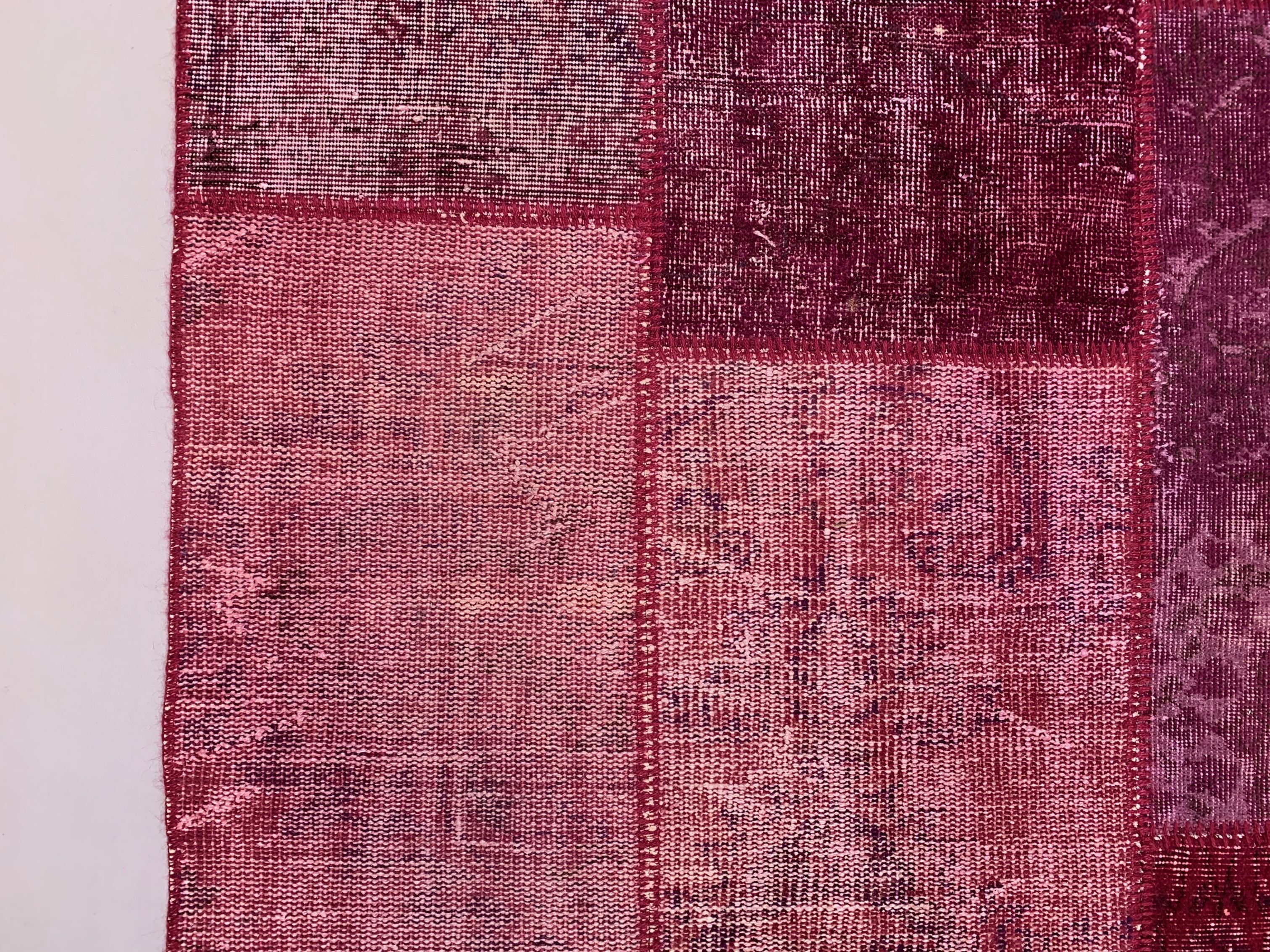 Distressed turkish patchwork rug 240x170 cm