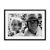 Clint Eastwood and Jean Seberg