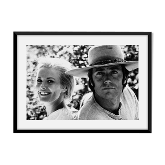 Clint Eastwood and Jean Seberg