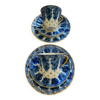 Lot 2 tasses Porcelaine Lomonosov