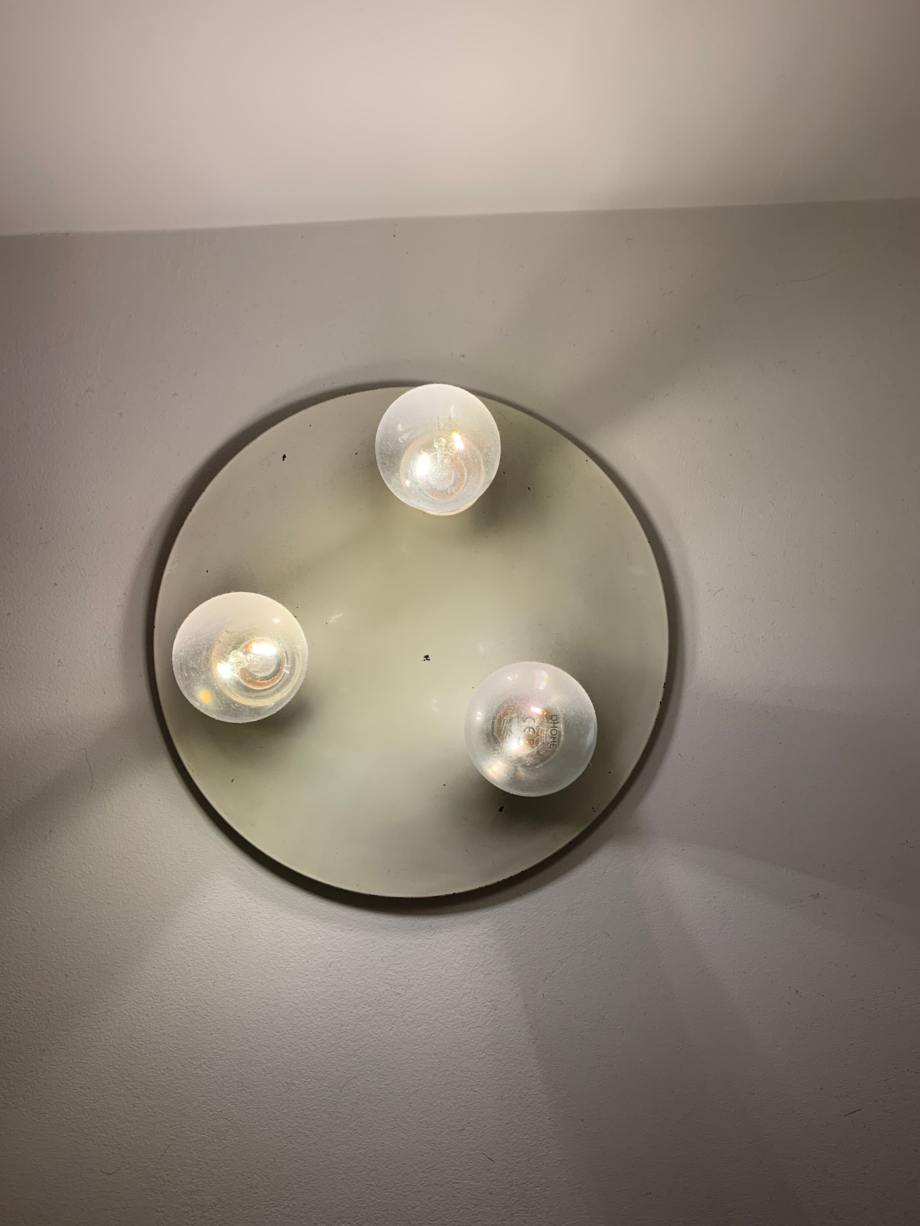Wall lamp/ceiling lamp triteti Artemide Vico Magistretti