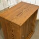 Buffet 1 door English early 20th century in pitch pine.