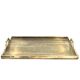 Hollywood regency brass tray, Italy 1970s