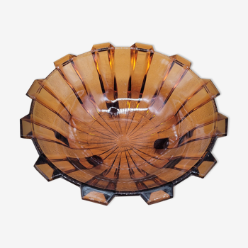 12-point molded glass bowl