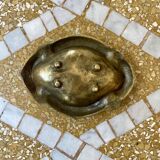 Brass ashtray