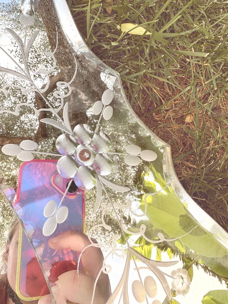 Ancient Venetian mirror