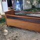Vintage baby cot