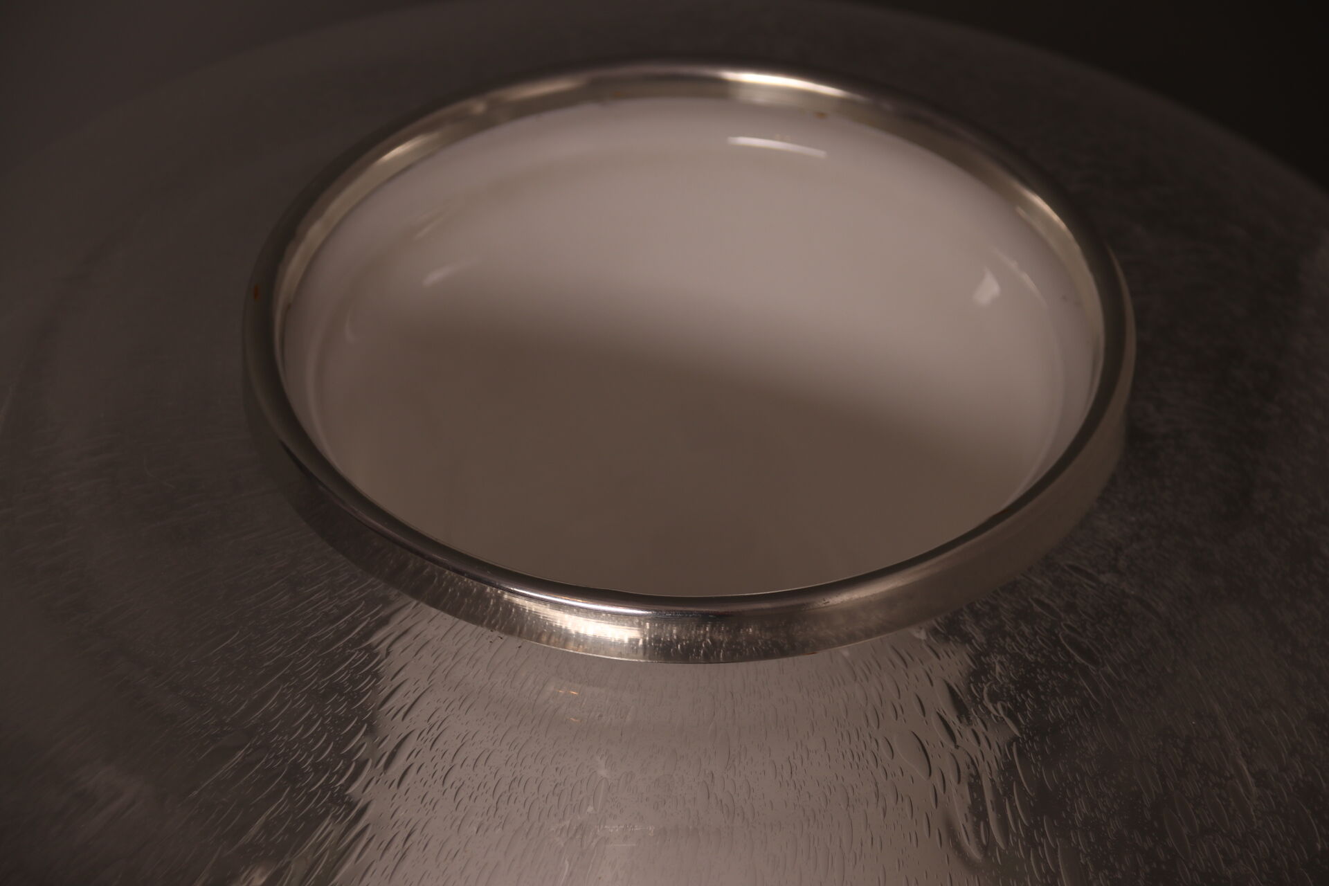 Table lamp in mouth-blown glass  Italy - 1970's