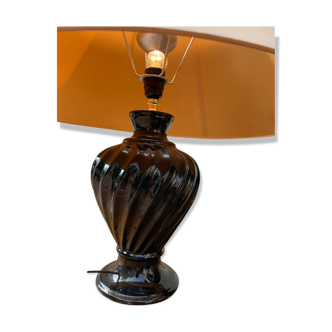 Pied de lampe et abat jour