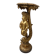 19th century gilded carved wooden presentation column