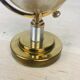 Vintage brass globe lighter