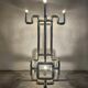 Sculptural floor lamp Space Age Rombo by Gaetano Missaglia