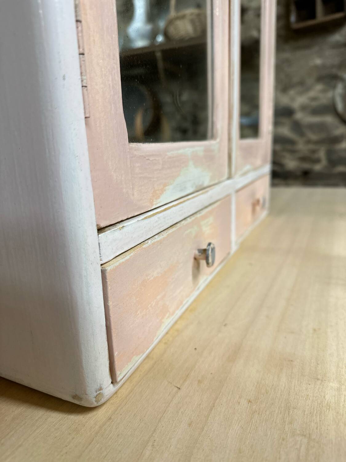 Vintage bathroom cabinet