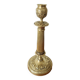 Empire gilded bronze candlestick, 19th century