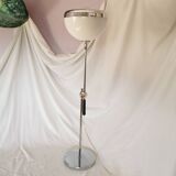 Articulated lamp, plastic and chrome, mushroom, 1970 style