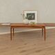 Rare extendable teak coffee table from the 1960s