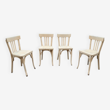 Shabby chic country bistro chairs