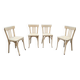 Chaises bistrot campagne shabby chic