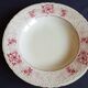 Sarreguemines earthenware plate decorated with flowers