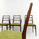 Afromosia Teak Dining Chairs By Richard Hornby For Fyne Ladye Mid Century 60s