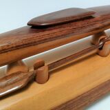 Kayak scale model violet wood