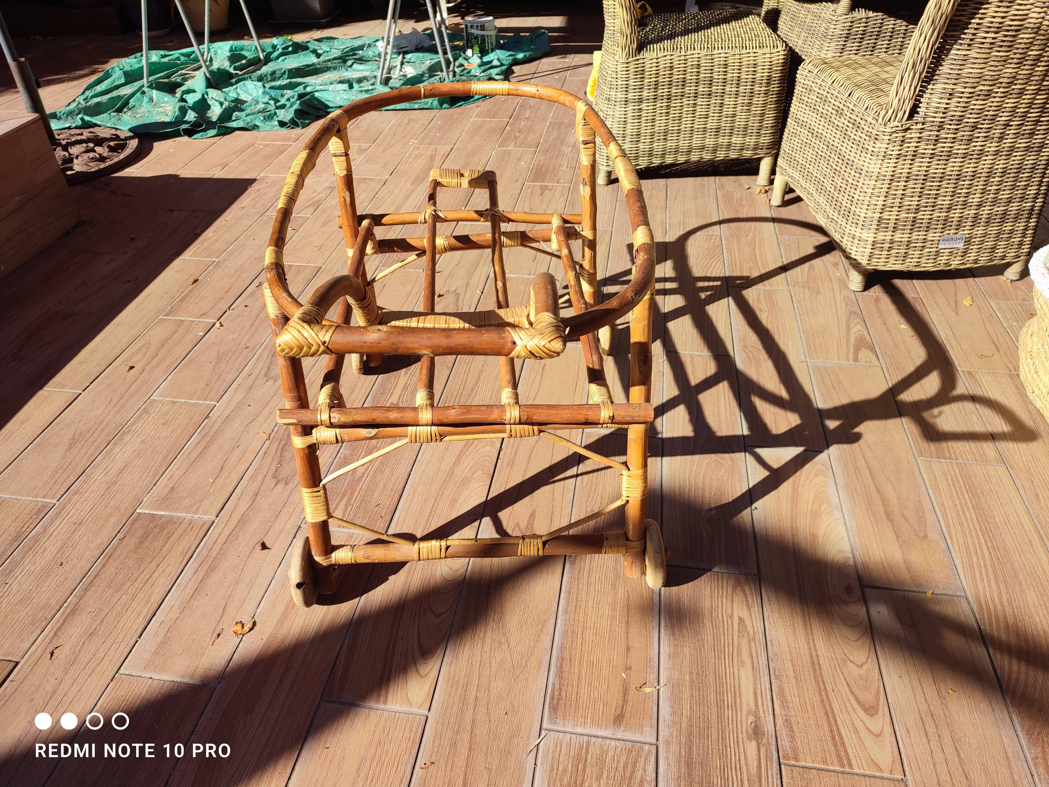 Wicker moses basket rm